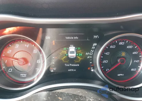 2017 Dodge Charger R/T z USA, uszkodzony, nr VIN 2C3CDXCT5HH625473